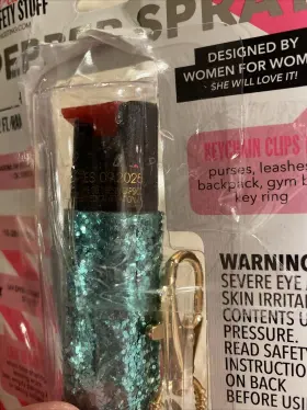 851580004953 SUPER-CUTE SAFETY STUFF Pepper Spray Key Chain #3