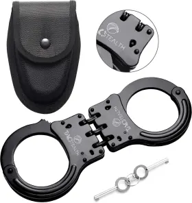 313046937941 TACSTEALTH Double Lock Hinged Handcuffs Keys