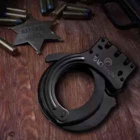627987158922 TACSTEALTH Double Lock Hinged Handcuffs Keys #3