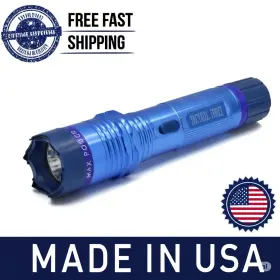 CH-59BL TACTICAL FORCE Stun Gun Rechargeable Led Flashlight