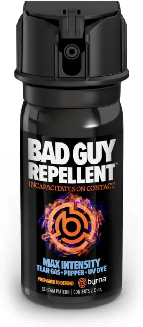BGR02105 PEPPER Bgr Spray Tear Gas Maximum Stopping Power Uv