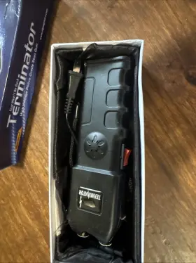 612085473107 TERMINATOR Rechargeable Mini Stun Gun Flashlight #2