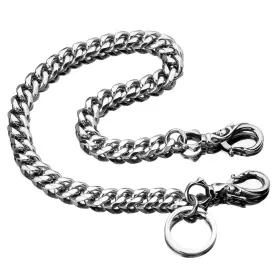 710568808825 TIASRI Steel Anti Lost Keychain Firm Secure Key