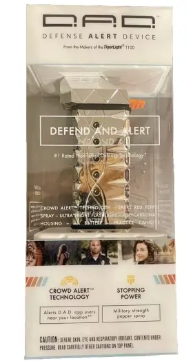 867484000106 TIGERLIGHT D.A.D. 2 Defense Alert Device