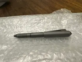TA-TP2BK TOM ANDERSON Anodized Elite Tactical Pen Glass #3