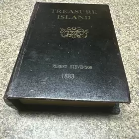 1883 TREASURE ISLAND Robert Louis Stevenson Fake Box Book