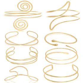 B0FK9RJRG8 TRWWELL Arm Cuff Jewelry Women Upper Bangle