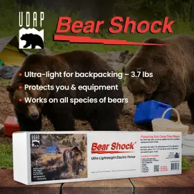 679354000501 UDAP Ultra Light Electric Fence Camp Camping Kit #2