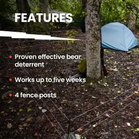 679354000501 UDAP Ultra Light Electric Fence Camp Camping Kit #3
