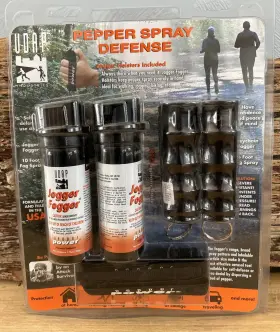 679354001232 UDAP Pepper Spray Defense Jogger Holsters Hiking