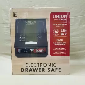 792363629850 UNION SAFE CO Box Dual Drawer Feet #2