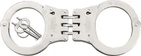 Uzihchs UZI Hinged Handcuffs Hc Steel Construction Finish