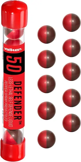 116944 VALKEN Defender Caliber Pepper Spray Projectiles