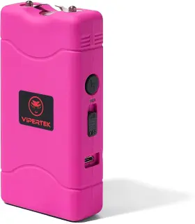 313037867899 VIPERTEK Mini Stun Gun Defense Rechargeable Led