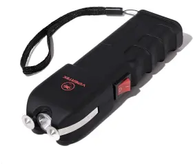 445045027064 VIPERTEK Stun Gun Defense Rechargeable Led