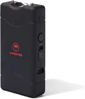 VTS-880 VIPERTEK Mini Stun Gun Defense Rechargeable Led