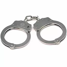 VTS-HC801-S VIPERTEK Fba Double Lock Steel Police Handcuffs #2