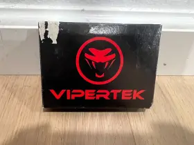 X000NHQMJ9 VIPERTEK Hinged Double Lock Steel Handcuffs