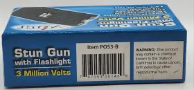 797053001459 VOLT Stun Gun Flashlight Million Rechargeable #3
