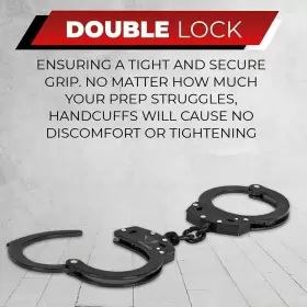 683280948051 VULCANFORCE Handcuffs Enforcement Steel Chain Ke #2