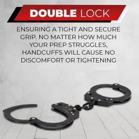 705353968037 VULCANFORCE Handcuffs Enforcement Steel Chain #2