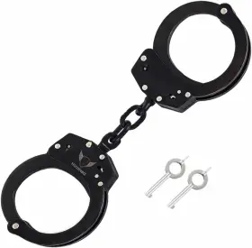 705353968037 VULCANFORCE Handcuffs Enforcement Steel Chain