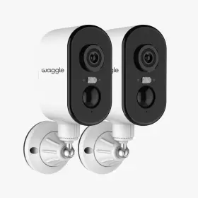 B0FPFF5RX9 WAGGLE Lte Rv Security Camera Wi Fi Pan Batt