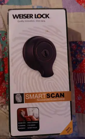 9WED14800-003 WEISER Box Door Lock Mod Smartscan Biometric