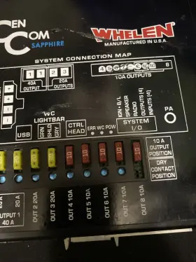 01-0287042-01H WHELEN Cencom Sapphiremodule Sapphire Amp #2