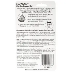 WF-2GEL WILD FIRE Pepper Gel Spray Top Defense #3
