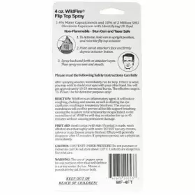 WF-4FT WILD FIRE Defense Police Pepper Spray Top #3