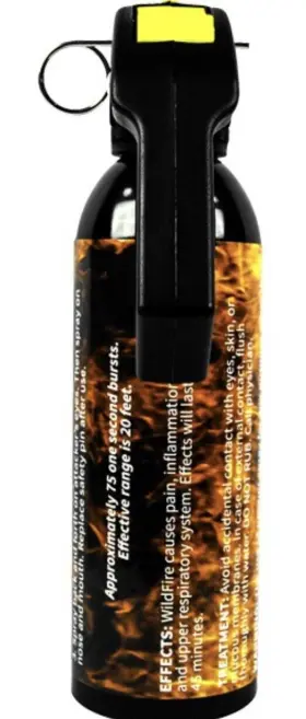 747670200346 WILDFIRE Pistol Grip Fogger Pepper Spray Police #3