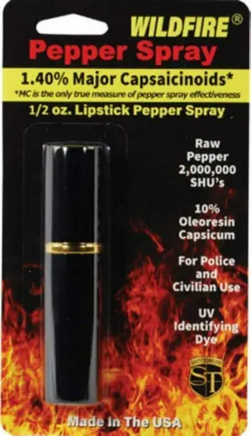 747670201220 WILDFIRE Lipstick Diversion Pepper Spray