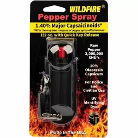 747670201312 WILDFIRE Pepper Spray Woman Keychain Defense #2