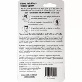 747670201312 WILDFIRE Pepper Spray Woman Keychain Defense #3