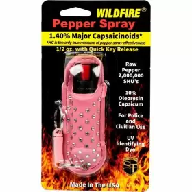 747670202364 WILDFIRE Pepper Spray Woman Keychain Defense #3