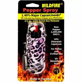 747670202388 WILDFIRE Pepper Spray Woman Keychain Defense #2