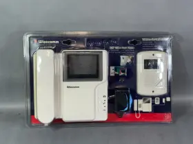 617517013005 WISECOMM Video Door Phone Cream Clover