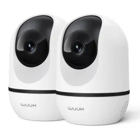 Wuuk 850041504483 4mp Indoor Security Camera Pan Tilt Cam For Baby/elder/dog/pet Wi-fi H