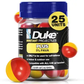 009658262659 X-DUKE Pepper Paintball Defense Projectiles Ammo