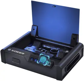 Xdeer-hj XDEER Biometric Gun Safes Pistols Doj Ac
