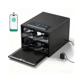 GS-S003FB XDEER Biometric Pistol Safe Fcc Doj Access