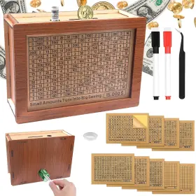 ZONGSEKONG-1W Y.A. LOTUS Cash Vault Wooden Box Wi