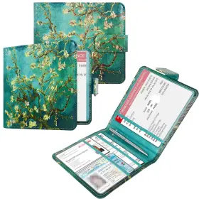 YVCIS2021AB YAVIV Car Registration Insurance Holder Folio Gl