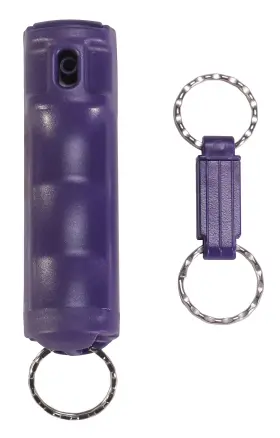 738251005290 ZARC Vexor Police Pepper Spray Top Finger Grip