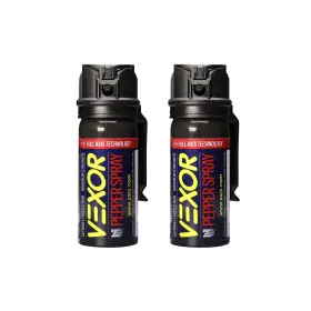738251007225 ZARC Vexor Police Pepper Spray Belt Clip Sp