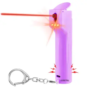 025128547862 ZNYSMART Alarm Pepper Spray Keychain Defenc