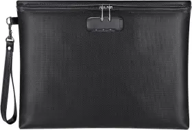 782931641100 ZOOPIP Fireproof Document Bag Lock Waterproof