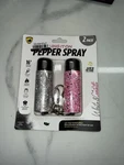 Pepper Spray 2pk Glow-in-the-dark Guard Dog Security Bling It On 16' Distance. Fixed Price $10.00.