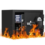 Locksworth 1.2 Cubic Feet Fireproof Safe Box Model Az4305 Digital Keypad. Fixed Price $299.99.